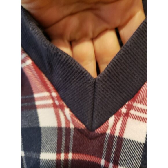 VTG Izod Golf Plaid Sz XL Pullover Vest 90s Preppy Hipster Academia Logo Crest - Picture 7 of 10